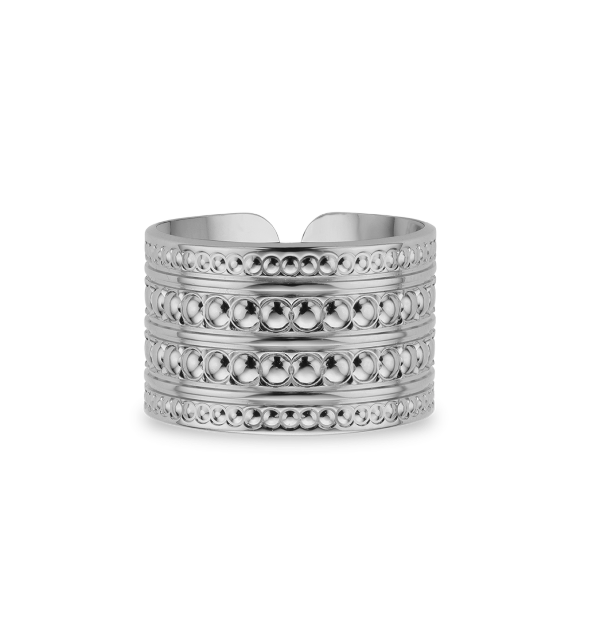 Серебристое кольцо Maharaja
