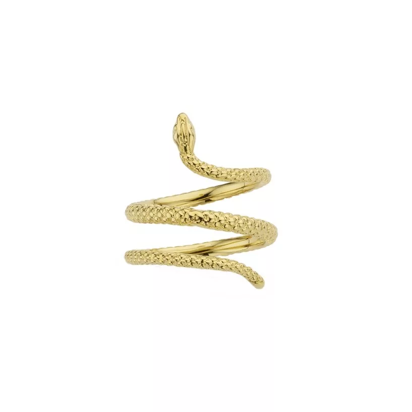 Позолоченное кольцо-змея Lovely Serpiente